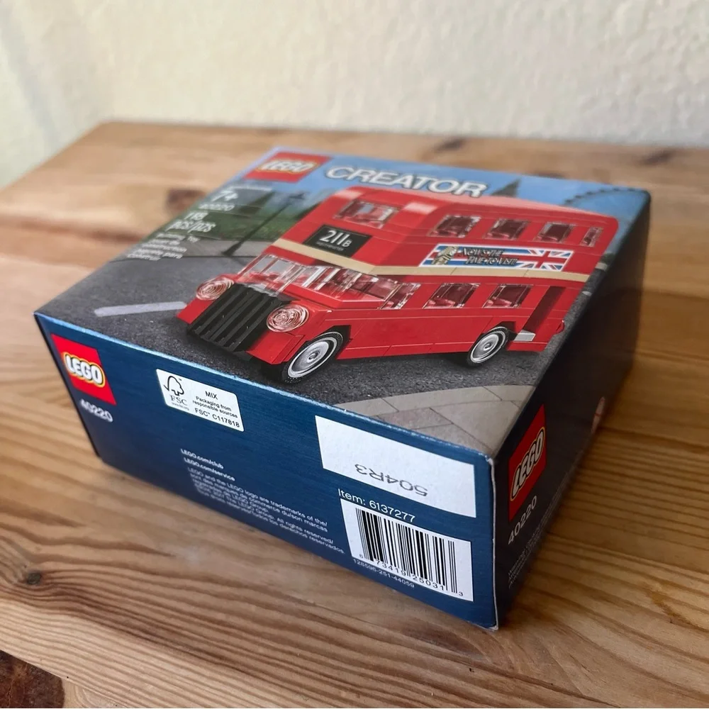 New Sealed Lego 40220 London Double Decker Bus RETIRED